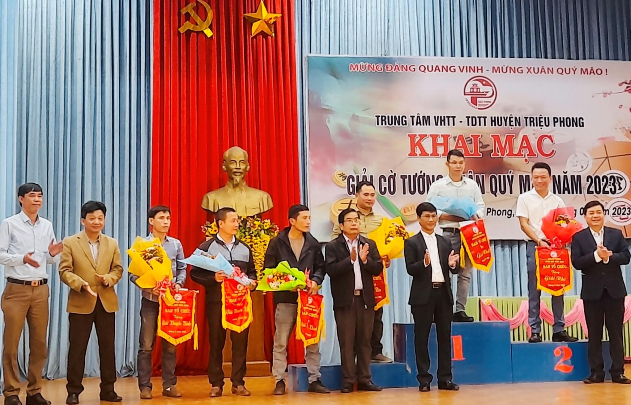Giải cờ tướng truyền thống huyện Triệu Phong năm 2023